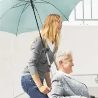 在飛比找松果購物優惠-來而康 通用型 雨傘固定夾 適用輪椅 助行器 助步車 嬰兒車