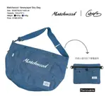 MATCHWOOD X CULTURE NEWSPAPER BOY BAG 大容量復古報童包郵差包 丹寧款