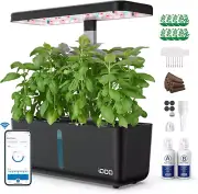 Hydroponics Growing System Kit 8Pods, Christmas Gifts for Women Mom, Herb Garden