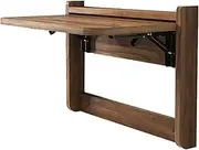 Creative Folding Table for Laptop Telescopic Wall Hanging Solid Wood Reading Desk Multifunctional Hanging Wall Office Desk