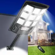 Solar Lights Outdoor Waterproof - 240° Wide Angle Solar Street Lights Outdoor...