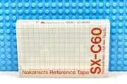 NAKAMICHI SX C-60 VS. II TYPE II BLANK CASSETTE TAPE (1) (SEALED)