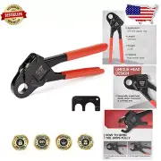 Professional 3/4-Inch PEX Crimping Tool - High-Quality Steel for Reliable Usage