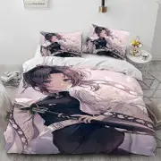 o1568 Butterfly-Shinobu -Poster- Duvet Cover 3 Piece Bed Set,Room- Atmosphere Decoration -Anime -peripherals nj1568