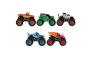 Monster Jam, Official Pit Party 5-Pack of 1:64 Scale Monster Trucks, Kids Toys for Boys and Girls Ages 3 and Up