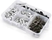 Motorcycle Fairing Screw Spring Bolt Kit Body Fastener Clips for B&MW F800GS/S for Adventure F800 GS/GT/R(Silver)
