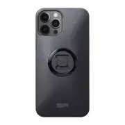 SP Connect iPhone 12 Pro Max Motorcycle Phone Case Slim Shockproof Scooter Black