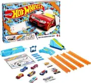 Toy Cars & Track Set HW Celebration Box of 6 164 Scale Vehicles Track Connect...