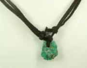 Colombian Emerald Rock with crystals 15.00 Cts Mineral Beryl Cow Leather Muzo Mi