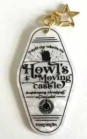 NEW Howls Moving Castle Keyring Keychain Illumicrate