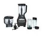 Ninja Mega Kitchen System Blender & Food Processor 72oz 5-Speed w/ Cups Black