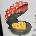 Bella Mini Waffle Maker Hearts Valentine Heart-shaped Waffles NEW