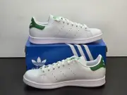 Adidas Stan Smith Women's Size 7.5 Athletic Shoes White Green Training Sneakers