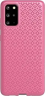 Tech21 Studio Design Case Compatible for Samsung Galaxy S20+ Plus 6.7" - Cassis/Pink