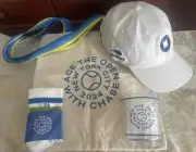 2024 US Open Tennis Chase Set White Hat Tote Bag ‘24 Socks Cup