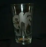 One-of-a-Kind Etsy Buffy the Vampire Slayer Silhouette Etched Pint Glass