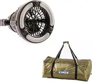 [Adventure Kings] Single Swag Polyester Bag Storage + 2in1 LED Light & Fan Lantern