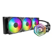 360 Atmos High Performance Close-Loop AIO Liquid Cooler, R9|i9 Dual Chamber P...