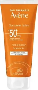 Eau Thermale Avène Sunscreen Lotion Face & Body SPF 50+100ml For Sensitive Skin