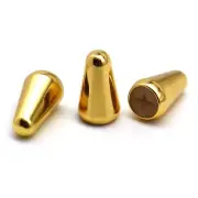 3Pcs Metal Gold Cross Guitar 3 Way 5 Way Pickup Switch Tip Switch Cap for ST TL