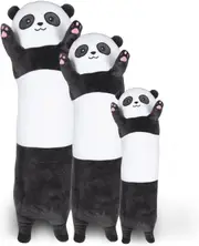 Panda Plush Body Pillow - 43.3" Long, Soft Stuffed Animal