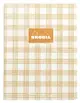 法國RHODIA Heritage 可攤平線裝 橫線筆記本/ L/ Tartan Ivory/ Lined