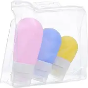 minkissy 1 Set Bottled Travel Bottle Mini Spray Bottles Travel Toiletries Kit Cologne Foaming Travel Empty Bottle Pad Shampoo Dispenser Travel Shampoo Portable Sub Bottle Blue