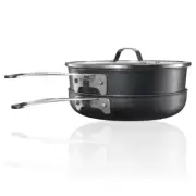 Stackmaster 3-Piece Aluminum Non-Stick Diamond Infused Cookware Set