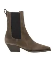 Brunello Cucinelli Pointed Toe Ankle Boot 36,37,38,39,40 Brown