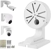 compcctv Security Camera Mount Bracket, Aluminum Indoor Outdoor Wall Mount Bracket L-Type Bracket for CCTV Security Dome IP Camera Mounting,Universal outdoor Security Camera Junction Box Mount Bracket