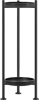 Lilybud--lily Plant Stand Indoor Outdoor, 2 Tier Heavy Duty Plant Stand, 30'' Tall Plant Stand Outdoor, Metal Plant Stands for Indoor Plants, Balcony, Living Room