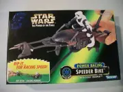 Star Wars The Power of the Force POWER RACING SPEEDER BIKE Rip Stick Racing 1997