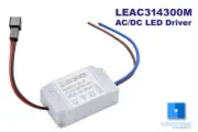 Small AC/DC LED Driver Power Supply, 3-14V@300mA