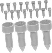 LOEFLIFA 20pcs Silicone Bumper Guard Plugs for Door and Cabinet Protection Noise Dampening Buffer Pads for Furniture Shock Absorption Stylish Collision Pads for Home Decor