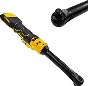 3/8" Extended Cordless Ratchet Wrench for Dewalt 20V Series Batteries, 320 RPM, 80N.m Electric Ratchet Wrench, Extended 6-inch(16cm) Long Rod