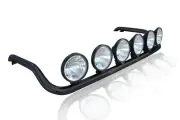 Roof Bar + LEDs + Spot Lamps For Mercedes Actros MP4 2012+ Classic Space BLACK
