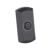 Craftmade Surface Mount LED Lighted Push Button5012, Flat Black - PB5012-FB