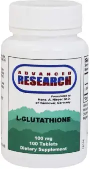 Advanced Research NCI (Dr. Hans Nieper) L-Glutathione 100 mg - 100 Tabs