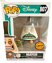 RARE Mayor CHASE Disney NBX 807 Funko Pop Vinyl New in Mint Box + Protector