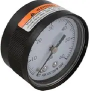 Super-Pro 80960BU Pool Filter Pressure Gauge 0-60 PSI 1/4" NPT Back Mount