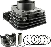 Motorcycle Engine Parts Size STD 74mm Air Cylinder Block & Piston Rings Kit For YBR250 YS250 2007-2009 XT250 1YB