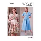 NEW Vogue V1934 Misses' Dress in Two Lengths Pattern By Spotlight