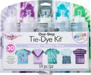 Tulip One-Step Tie-Dye Kit One-Step Tie Kit Fabric Dye, Mermaid Sirene Sirena