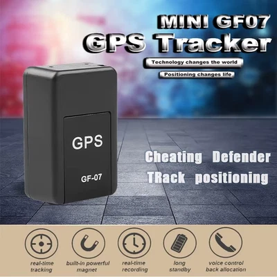 GF-07 Mini GPS Tracker Car GPS Pet Children Elderly Anti-Lost Device Car Real Ti