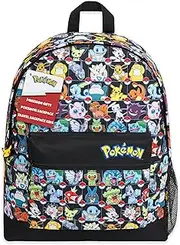 [Pokémon] Pokemon Backpack Children, School Backpack Boys and School Backpack Girls Kids Backpacks, Pokeball Evoli Pikachu Backpack School