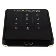 StarTech USB 3.0 Keypad Encrypted 2.5" SATA III HDD Enclosure - S2510BU33PW