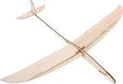 Hohopeti Sturdy Wood Model Airplane Wooden Hand Launch Glider for Boys and Girls Birthday Stable Flight