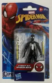 Marvel Epic Hero Series Symbiote Suit Spider-Man Action Figure NEW