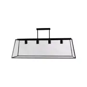 Oriel Lighting Eaton 100cm 4 Light Retro Pendant Light 100cm