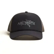 Arc'teryx Mens - Bird Word Trucker Hat - Black / Cloud